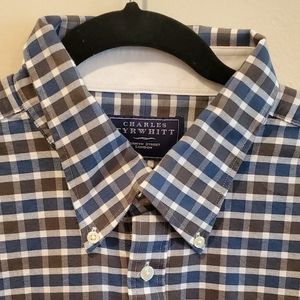 Charles Tyrwhitt mens Xxl Oxford weave